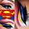 Superman Makeup