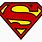 Superman Shield SVG