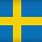 Sweden Flag Design