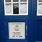 TARDIS Door Sign