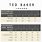 Ted Baker Dress Size Chart