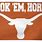 Texas Longhorns Hook'em Horns Logo