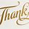 Thank You in Cool Font