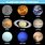 The Planets Colors