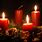 Three Advent Candles