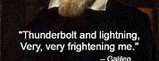 Thunderbolts and Lightning Galileo Meme