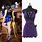 Tifa Cosplay Purple Dress