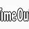 Time Out Logo