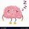 Tired Brain Cartoon
