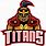 Titan Mascot Logo