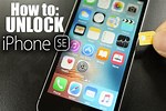 To Unlock iPhone SE