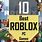 Top 10 Best Games On Roblox