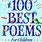 Top 100 Poems