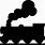 Toy Train Silhouette