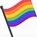 Transparent Rainbow Pride Flag