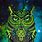 Trippy Owl Wallpaper