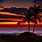 Tropical Sunset Wallpaper