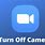 Turn Off Your Camera