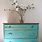Turquoise Painted Dresser