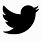 Twitter Icon PNG Black