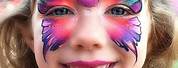 Unicorn Butterfly Face Painting