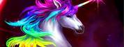 Unicorn Rainbow Wallpaper iPad