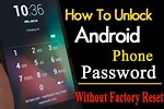 Unlock Android Phone Password