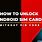 Unlock Sim Card Android