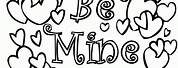 Valentine's Day Coloring Printable Pages