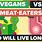 Vegetarian vs Meat Eaters