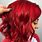 Vibrant Red Hair Color