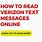 View Text Messages Online Verizon