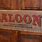 Vintage Saloon Signs
