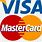 Visa/MasterCard Logo Clip Art