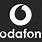 Vodafone Logo White