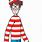 Waldo Cartoon Character
