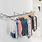 Wall Mounted Clothes Hanging Rail