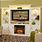 Wall Unit Entertainment Center with Fireplace