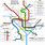 Washington DC Metro Map Overlay