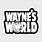 Wayne's World Hat Logo