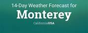 Weather Forecast Monterey CA