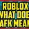 What Does Roblox Mean