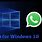 WhatsApp Download Laptop Windows 10