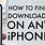 Where to Find Downloads On iPhone