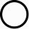 White Circle Icon
