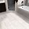 White Floor Tile for Bathroom