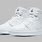 White Nike Air Jordan Shoes