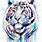 White Tiger Watercolor