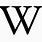 Wikipedia w/Logo