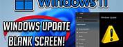 Windows Update Blank Screen